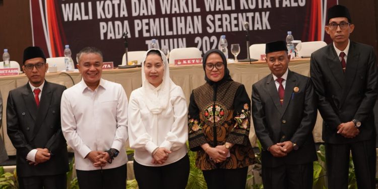 Terpilih Menjadi Wali Kota dan Wakil Wali Kota Palu, Hadianto – Imelda Ucapkan Terima Kasih Kepada Seluruh Masyarakat Kota Palu