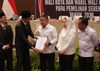 Sah! KPU Tetapkan Hadianto – Imelda Sebagai Wali Kota dan Wakil Wali Kota Palu