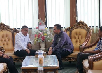 Wali Kota Palu Menerima Kunjungan Perwakilan BI Sulteng