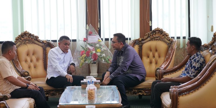 Wali Kota Palu Menerima Kunjungan Perwakilan BI Sulteng