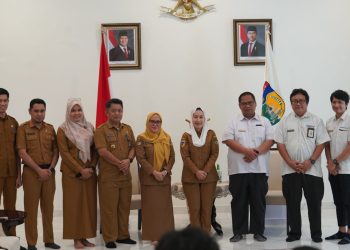 Perdana Berkantor Usai Dilantik, Wawali Imelda Terima Kunjungan Kepala KPP Pratama Palu