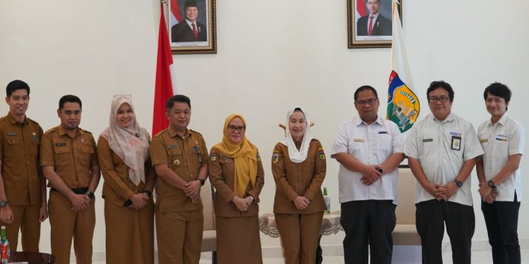 Perdana Berkantor Usai Dilantik, Wawali Imelda Terima Kunjungan Kepala KPP Pratama Palu