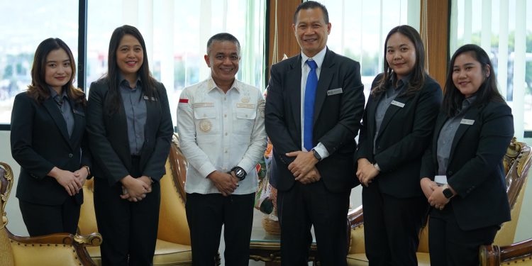 Hadianto Rasyid Terima Kunjungan Rombongan GM Hotel Best Western Coco Palu