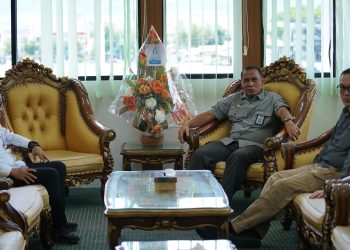 Wali Kota Palu Menerima Kunjunga Kepala BIN Sulteng