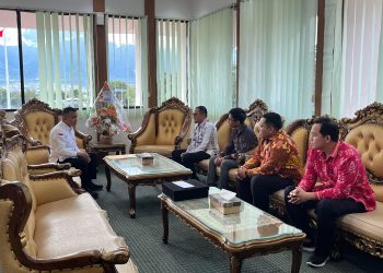 Wali Kota Palu Terima Kunjungan Ketua Bawaslu Kota Palu