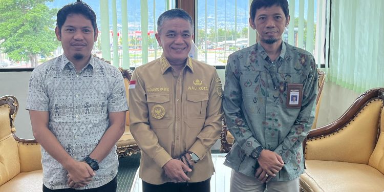 Wali Kota Palu Menerima Kunjungan PLT Kepala Balai Pelestarian Kebudayaan Wilayah XIX