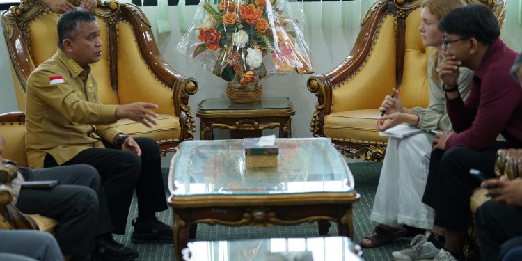 Wali Kota Palu Menerima Kunjungan Yayasan Arkom Indonesia, Ini yang Dibahas