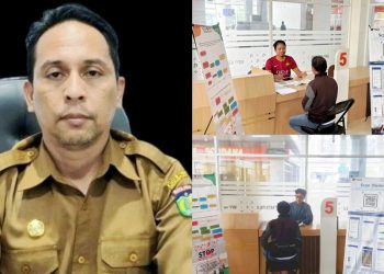 Dinas Penataan Ruang dan Pertanahan Kota Palu Membuka Akses Layanan MPP di Pasar Bambaru
