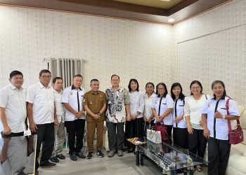 Panitia Doa Puasa Ester Nasional Tahun 2025 Kunjungi Pemkot Palu