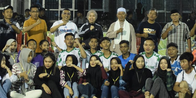 Wawali Imelda Resmi Membuka Turnamen Futsal Liga Ramadhan Tanamodindi Cup IV 2025