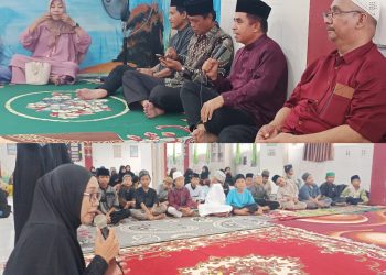 Kadis Pendidikan dan Kebudayaan Kota Palu Hadiri Pesantren Kilat Ramadhan dan Bukber SDN 21 Palu