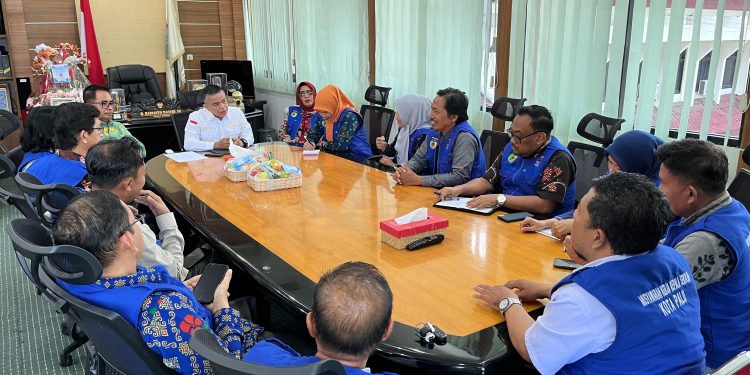 Rapat Bersama Kadis dan Kepala Sekolah, Wali Kota Palu Bahas Penerapan Sistem Pembelajaran Hybrid