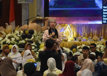 Hadiri Yatim Fest Ramadhan 1446 H, Wawali Imelda Dinobatkan Sebagai Bunda Yatim