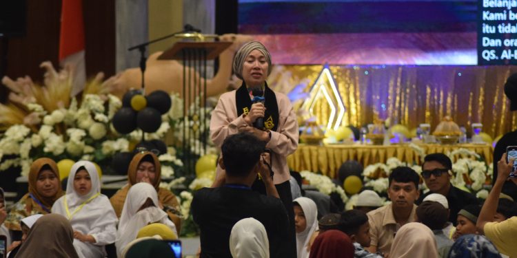 Hadiri Yatim Fest Ramadhan 1446 H, Wawali Imelda Dinobatkan Sebagai Bunda Yatim