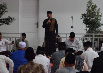 Hadianto Rasyid Secara Resmi Melepas Ratusan Mubaligh Program Silaturahmi Ramadhan Pemkot Palu