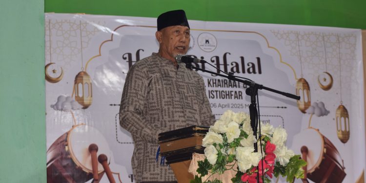 Asisten Pemerintahan dan Kesra Hadiri Halal Bihalal  Masjid Siraajul Khairat dan Masjid Jami’ Al-istighfar