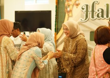 Diah Puspita Hadiri Halal Bihalal RSUD Anutapura Palu