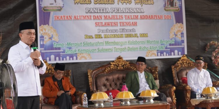 Ikatan Alumni dan Majelis Taklim Addariyah DDI Sulteng Gelar Halal Bihalal, Ini Harapan Wali Kota Palu