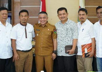 Wali Kota Hadianto Menerima Kunjungan Pendeta Gereja Toraja Jemaat Elim Palu