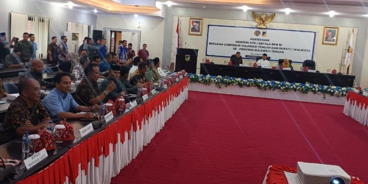 Kadis Penataan Ruang dan Pertanahan Kota Palu Hadiri Lokakarya dan Kunker Menteri Tata Ruang dan BPN RI