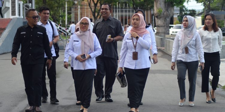 Sekda Irmayanti Sidak OPD Kota Palu Pasca Libur Idul Fitri 1446 H