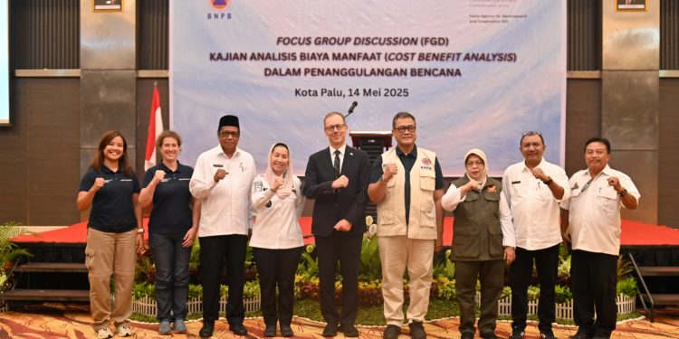 Wawali Imelda Hadiri FGD Bersama BNPB dan Kedubes Swiss Bahas Kajian Analisis Biaya Manfaat