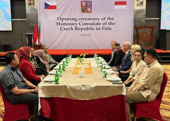 Ketua TP- PKK Kota Palu Hadir Gala Dinner Bersama Dubes Republik Ceko