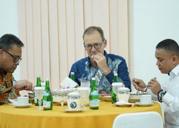 Wali Kota Palu Gelar Jamuan Makam Malam Bersama Perwakilan Kedubes Swiss