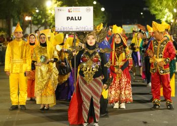 Pemkot Palu Tampil Memukau Pada Acara Karnaval Budaya Forum Munas VII APEKSI Tahun 2025
