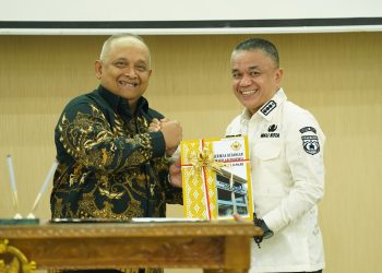 Penyerahan LKPD Tahun Anggaran 2024, Pemkot Palu Peroleh Predikat Opini WTP