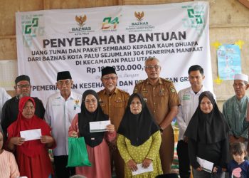 Kolaborasi Pemkot dan Baznas Kota Palu Salurkan ZIS Kepada Masyarakat