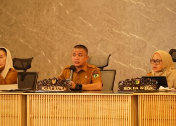 Bahas Pemasalahan Keamanan, Wali Kota Palu Pimpin Pertemuan Bersama Lurah dan Camat