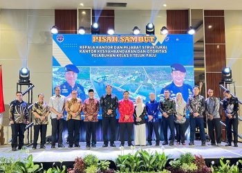 Pisah Sambut KSOP Kelas II Teluk Palu, Ini Harapan Wali Kota