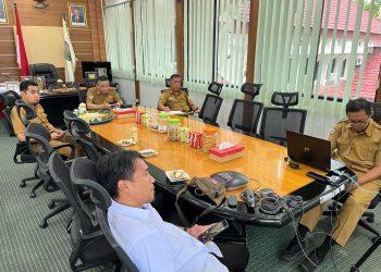 Wali Kota Palu Ikuti Raker dan RDP Bersama Komisi II DPR RI Secara Virtual