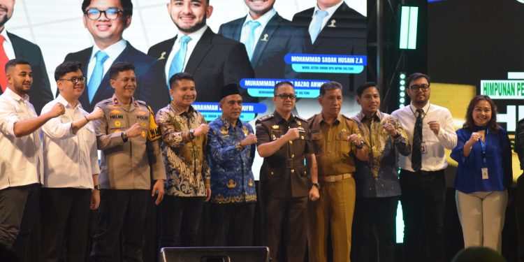 Asisten Imran Lataha Hadiri Pembukaan Rakerda XIII BPD HIPMI Sulteng