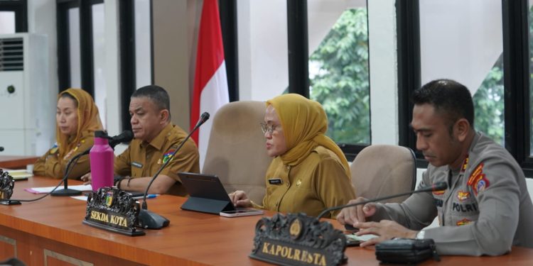 Wali Kota Hadianto Pimpin Rakor Keamanan Wilayah Kota Palu