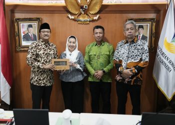 Wawali Imelda Bersama 15 Kepala Daerah Hadiri Rapat Bersama Kemensos RI