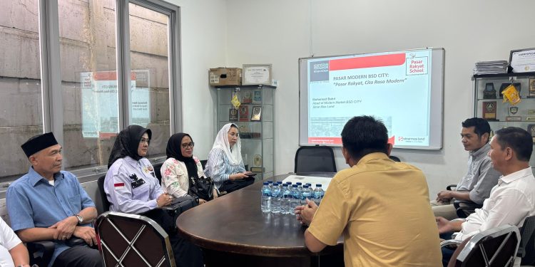 Wawali Imelda Bersama Rombongan Kunker ke Pasar Modern BSD City