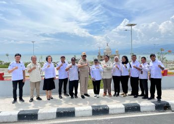 Sekda Kota Palu Dampingi KSP RI Tinjau Lokasi Rehab-Rekon Pascabencana 2018 Silam