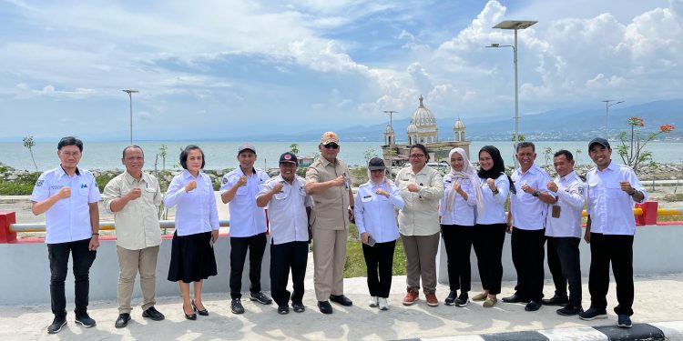 Sekda Kota Palu Dampingi KSP RI Tinjau Lokasi Rehab-Rekon Pascabencana 2018 Silam