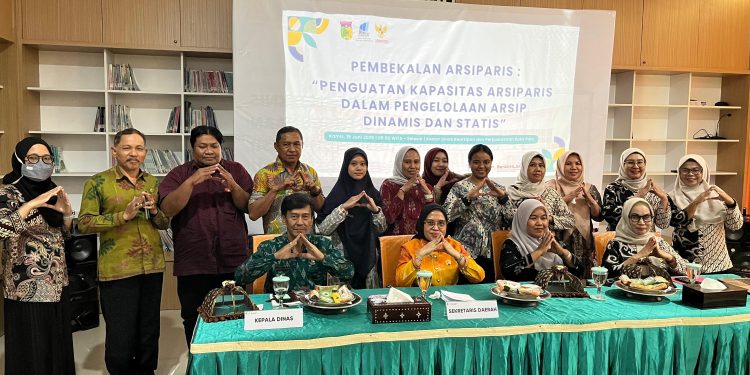 Pembekalan Arsiparis, Sekda Irmayanti Dorong Tata Kelolah Kearsipan Modern di Kota Palu