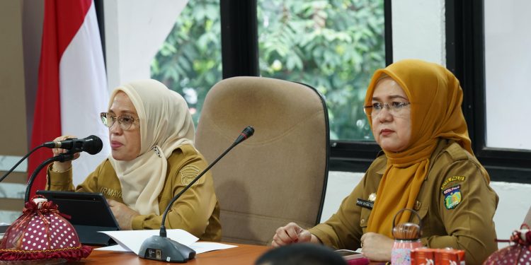 Sekda Irmayanti Pimpin Rakor Persiapan Verifikasi dan Evaluasi Kota Layak Anak Tahun 2025