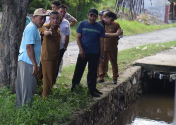 Pasca Banjir Lumpur, Wali Kota Tinjau Langsung Kondisi Drainase di Jalan Dewi Sartika Palu