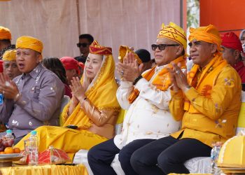 Wawali Imelda Hadiri Upacara Peringatan HUT Ke-17 Kabupaten Sigi