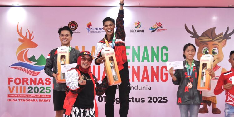 ASIAFI Sulteng Bersinar Di Ajang Nasional, Rebut Medali Emas dan Perunggu Di Fornas VIII NTB
