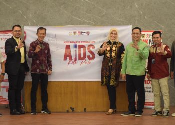 Kadis Kesehatan Kota Palu Secara Resmi Membuka Kegiatan Aksi Remaja Peduli HIV/AIDS Kota Palu