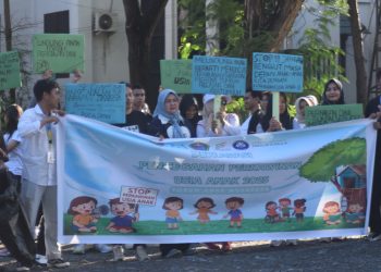 Peringatan Hari Anak Nasional Tahun 2025, DP3A dan Forum Anak Kota Palu Deklarasikan Pencegahan Perkawinan Usia Anak