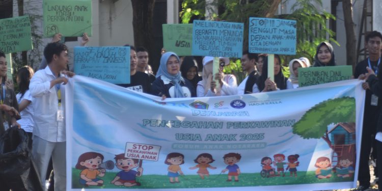 Peringatan Hari Anak Nasional Tahun 2025, DP3A dan Forum Anak Kota Palu Deklarasikan Pencegahan Perkawinan Usia Anak