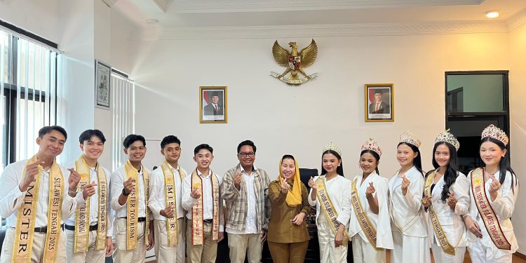 Wawali Imelda Menerima Kunjungan Mister Miss Sulawesi Tengah