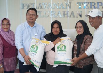 Sempat Tertunda Sejak Bulan Januari 2025, Pemkot Palu Salurkan Bantuan 440 Ton Beras Kepada Masyarakat Penerima Manfaat